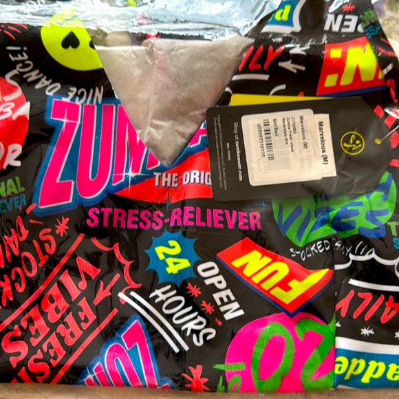 Zumba M bra NWT - Picture 1 of 3